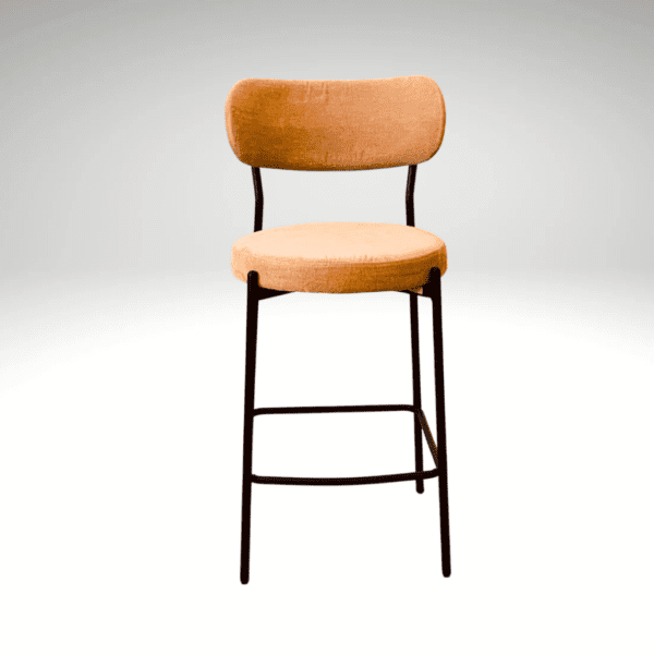 The Bistro Velvet Stool